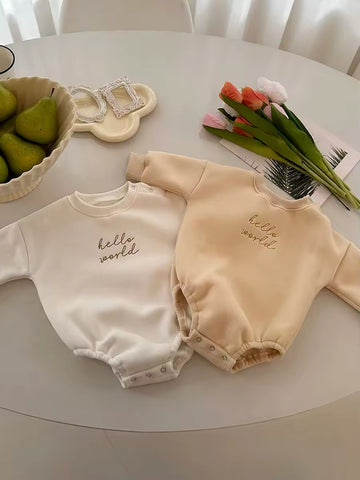 Hello World Romper