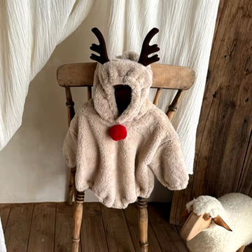 Rudolph Fleece Romper