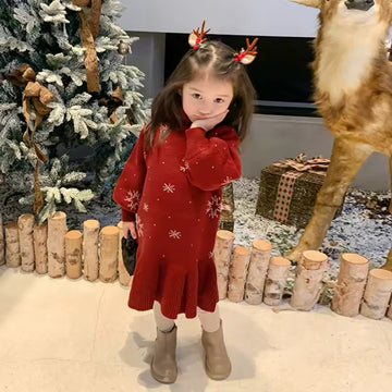Snowflake Jumper Dress