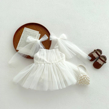 Organza Tie Up Tutu Dress