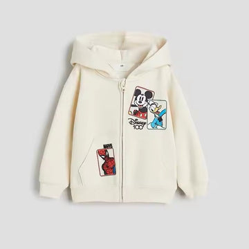 Cartoon Mouse Zip Up Hoody