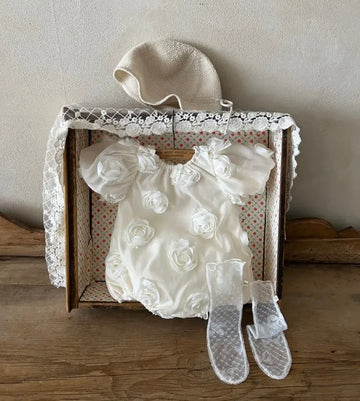 Rose Detailed Romper