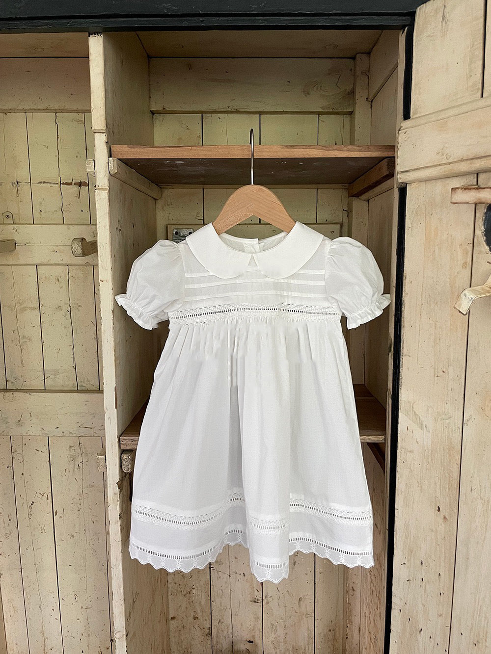 White Poplin Dress