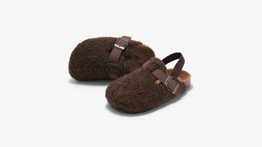 Shearling Sliders