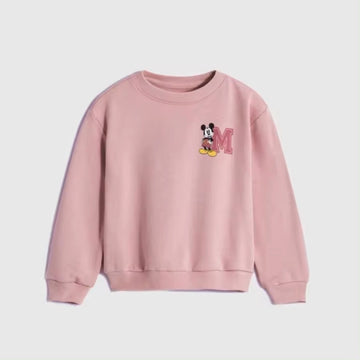 Cartoon Mouse Print Sweatshirt