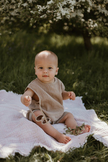 Sleeveless Top and Shorts Set