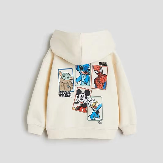 Cartoon Mouse Zip Up Hoody