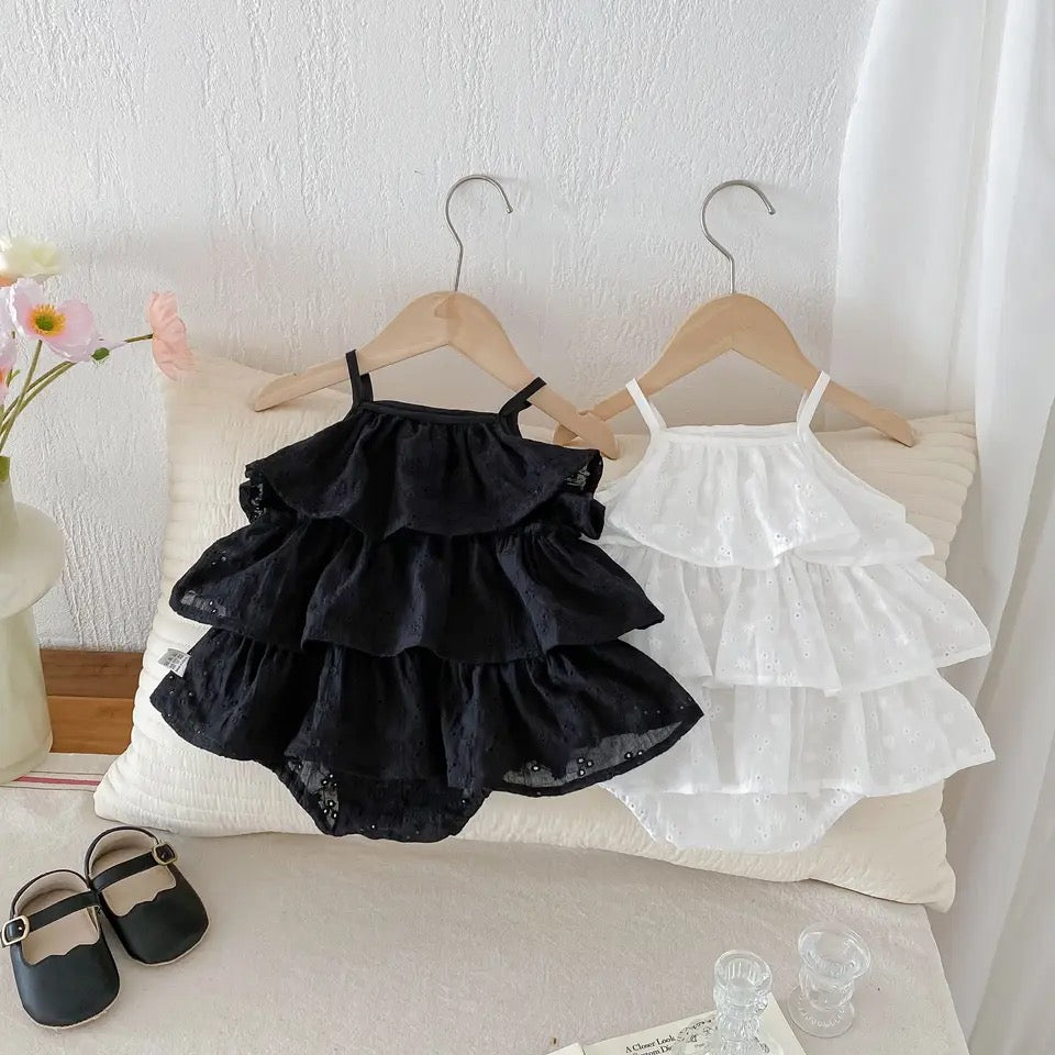 Strapless Ruffle Dress