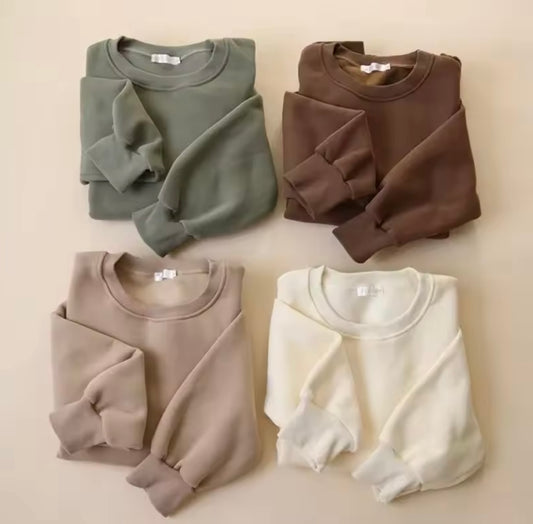Crew Neck Jogger Sets
