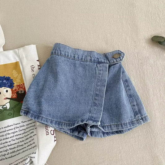 Denim Skort