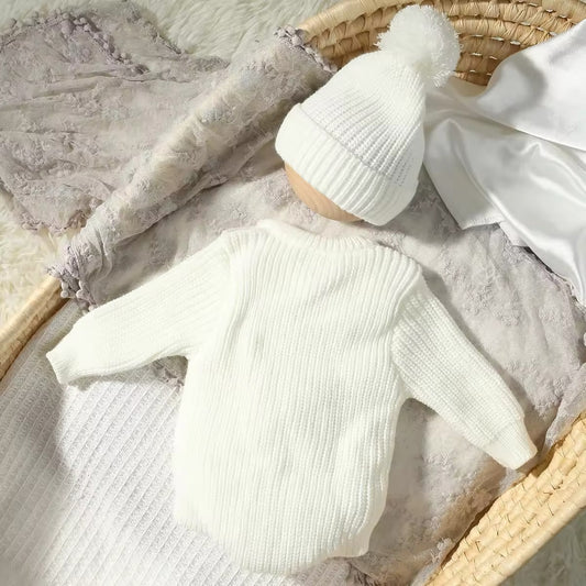 Hello World Romper and Hat