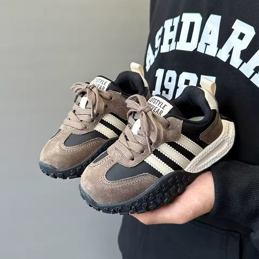 Black & Chocolate Running Trainers