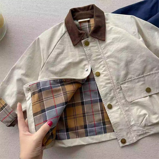 Cord Collar Jacket