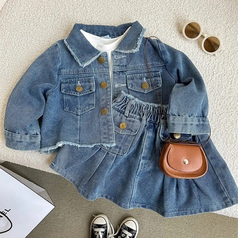 Denim Two Piece