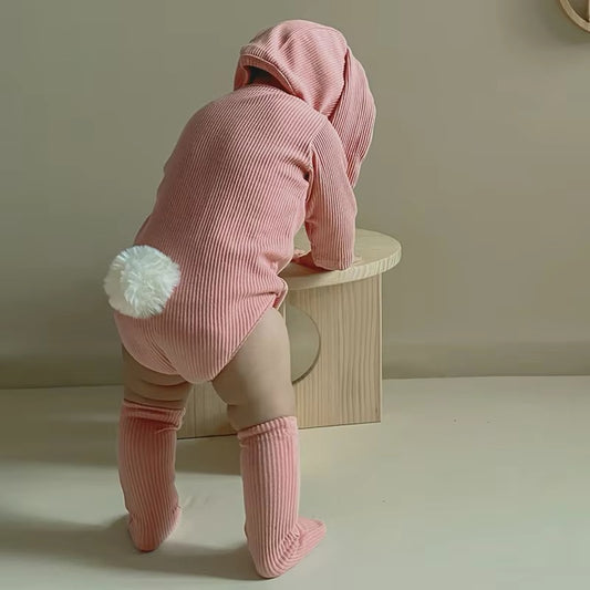 Pink Easter Bunny Outfit Set