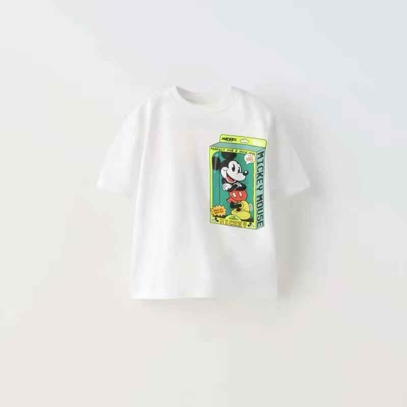 Cartoon Mouse Print Tshirt