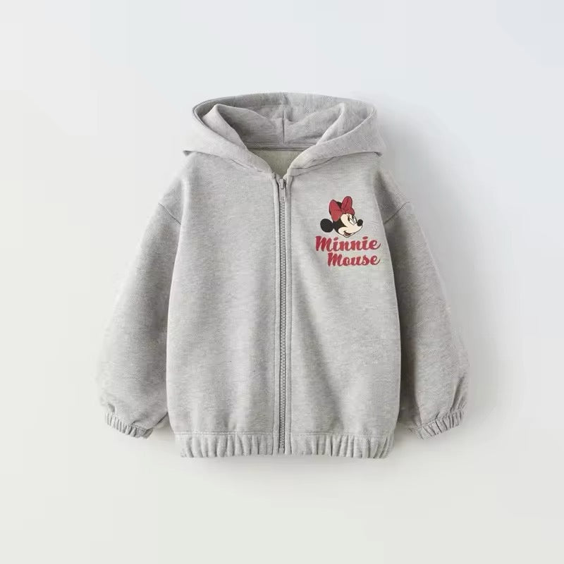 Cartoon Mouse Zip Up Hoody