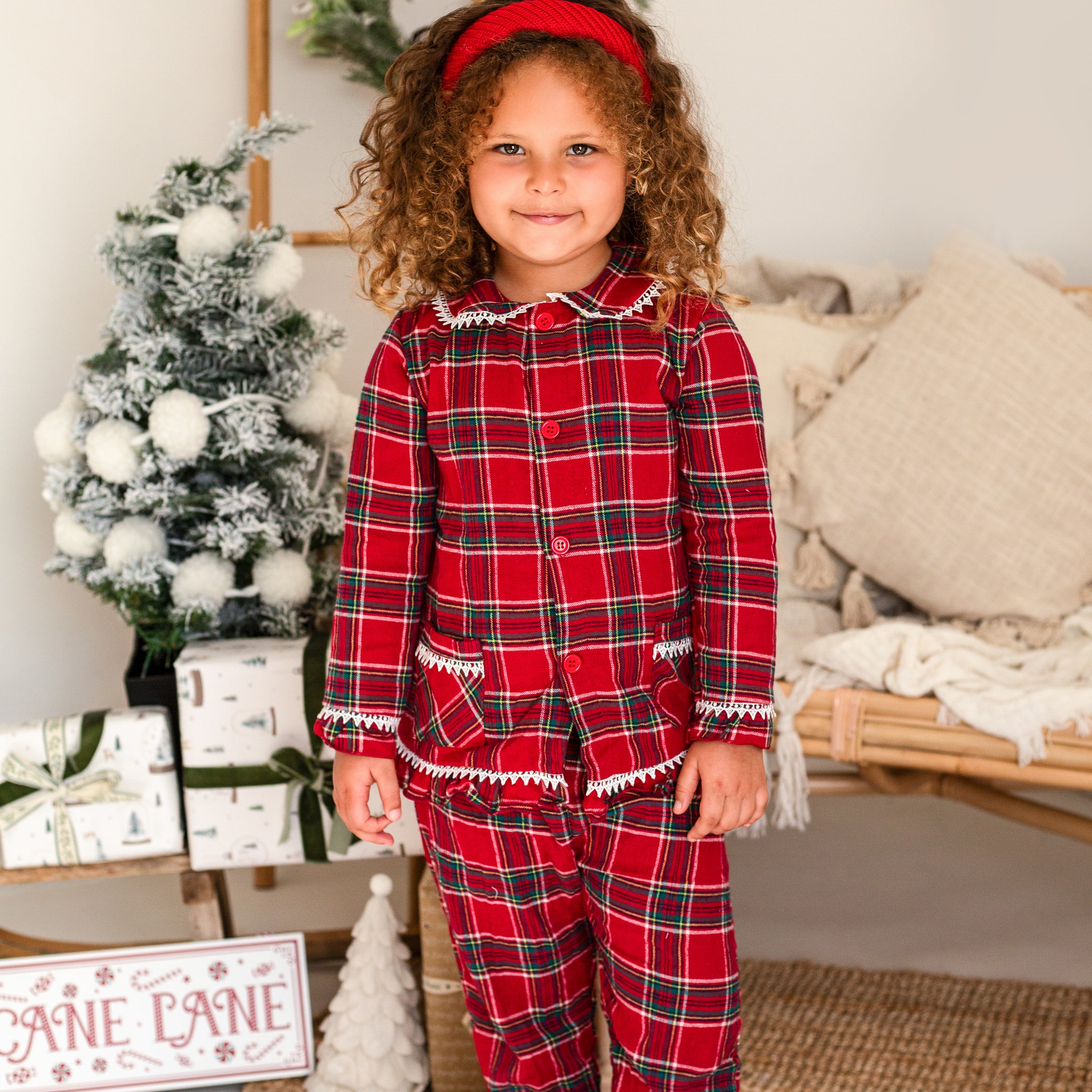 Tartan Frill Pyjamas