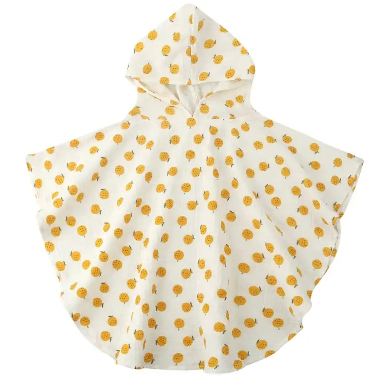 Lemon Muslin Poncho