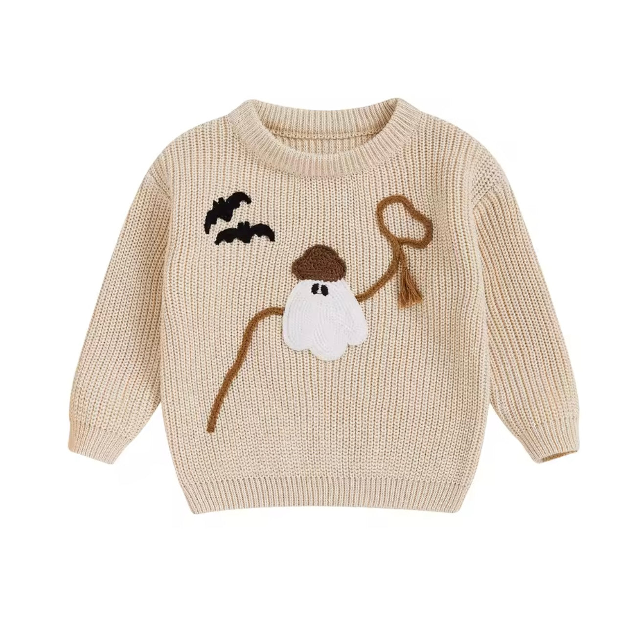 Neutral Ghost Halloween Jumper