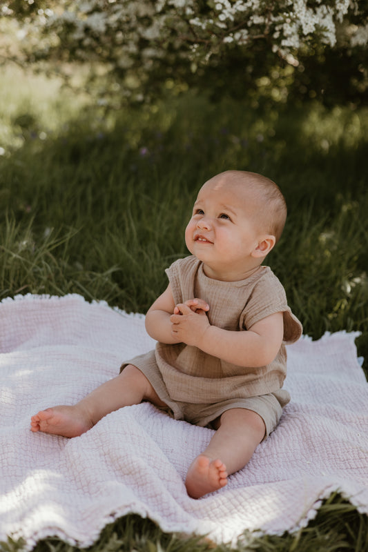 Sleeveless Top and Shorts Set