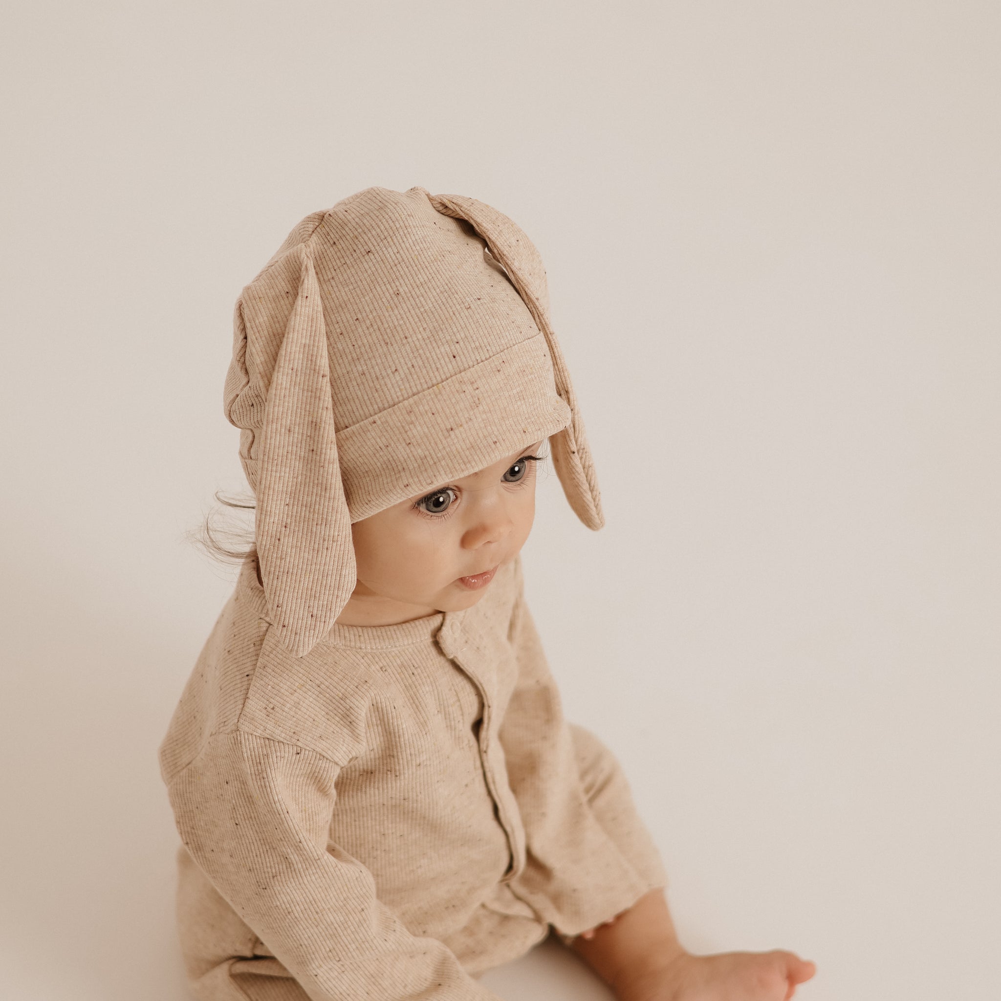 Baby Grow With Bunny Hat