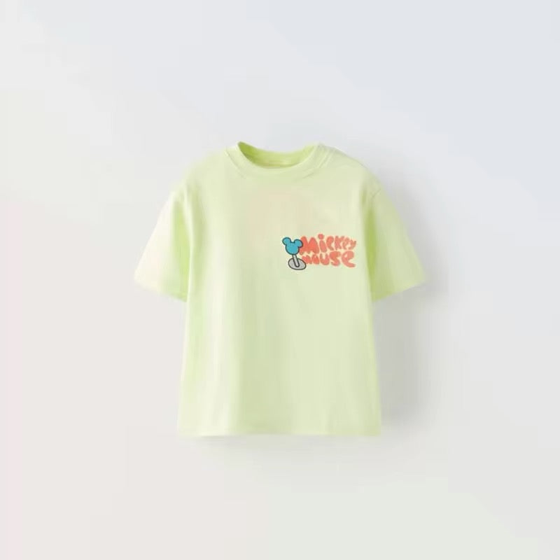 Cartoon Mouse Neon Tshirt