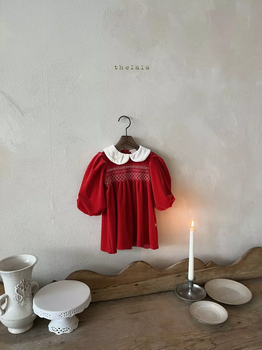 Christmas Velvet Dress